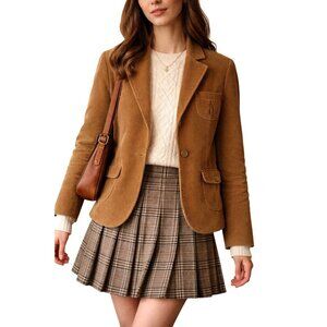 Vintage Banana Republic Wide-Wale Corduroy Blazer